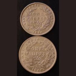 Alternative view of 1840 victoria queen 2 different varieties. CL&dl