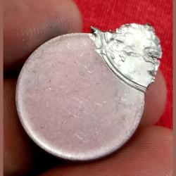 1 Rupee Fss Major Vertical OFF CENTER with MULTIPLE STRIKES Error in Collectable Grade.