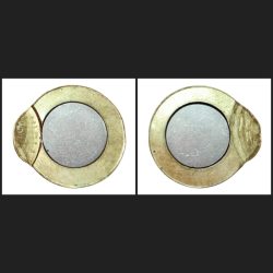 10 Rupees Major OFF CENTER with MULTIPLE STRIKES Error in UNC Grade.