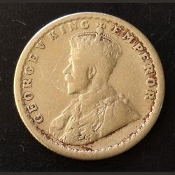 Alternative view of King George V Half Rupees 1/2₹ 1912 Scare Year Weight 6 Gm Each Original Gauarantee Excellent