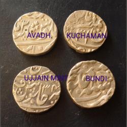 Indian Princely State Avadh State Kuchaman State Ujjain Mint Bundi State
