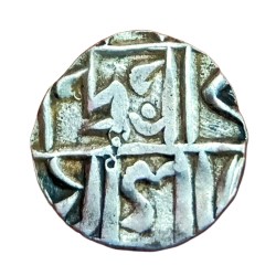 COOCH BEHAR Silver 1/2 Rupee DHARENDRA or HARENDRA NARAYAN 1773-80/ 1783-1839 **V.SCARE** High Grade