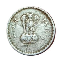 5 Rupees Cu/Ni Year 1999 Multiple DIE CRACKS Error in Collectable Grade.