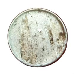 Alternative view of 5 Rupees Cu/Ni Both Sides BLANK with LAMINATION SECURITY EDGE Error in Collectable Grade.