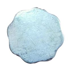 Alternative view of 10 Paisa Aluminium Both Sides BLANK with STRUCK THROUGH Error in High Grade.