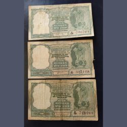 5₹ BIG 💪SIZE FAFDA NOTES 3 different signature & DIFFERENT DESIGN 1 B. RAMARAO 2 H. V. R. LENGE
