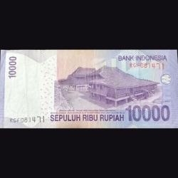 Alternative view of Indonesia 10000 Rupees Bank Note