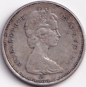 Canada 25 Cents Elizabeth II Commemorative Silver Coin #S532 - Image 2