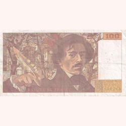 Alternative view of France 100 Cent 1993 Bank Note