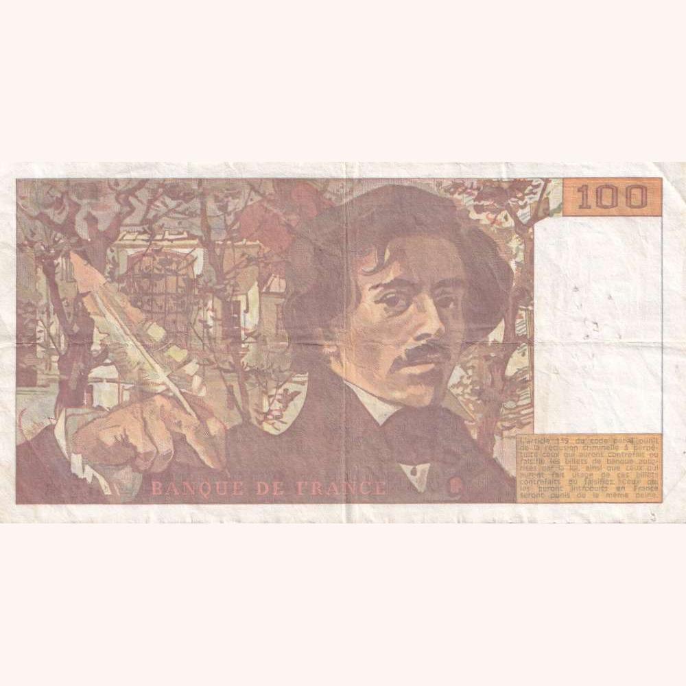 France 100 Cent 1993 Bank Note - Image 2