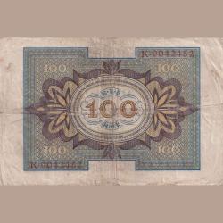 Alternative view of German 100 Mark 1920 Series Very Old Rare Note