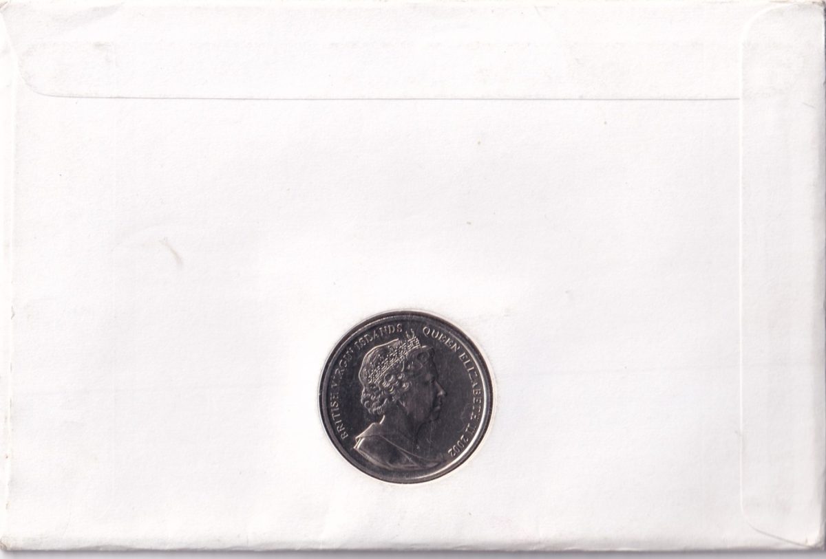 British Virgin Islands 1 Dollar - Elizabeth II Queen Mother and Prince Charles 2002 Gem Unc Coin - Image 4