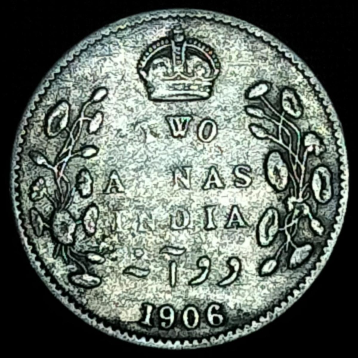 TWO ANNA 1906 EDWARD VII KING