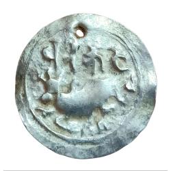 Alternative view of EASTERN BENGAL ARAKAN Region HARIKELA Silver (750-850 AD) Ancient **V. RARE** High Grade.
