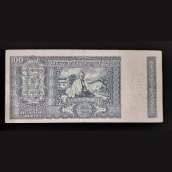 Alternative view of 100 Rupee Ghandhi Note Signed by L.K JHA GEM UNC Condition Serial no AA/13 352511