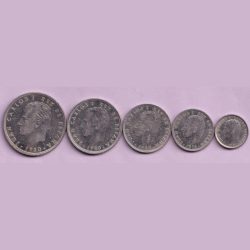 Alternative view of Espana 5 Pcs Set Rare Lowest Price Coin #Z13