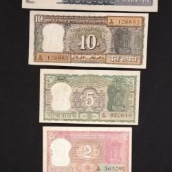 Alternative view of Rare Gandhi Series Set Of 5 Notes UNC SET Fully Crispy Set