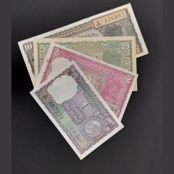 Gandhi Series Set of 4 Notes UNC