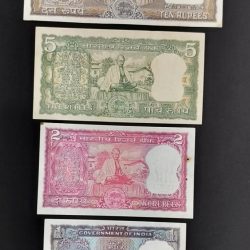 Alternative view of Gandhi Series Set of 4 Notes GEM UNC