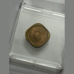 George VI 1/2 Anna 1942 Coin UNC