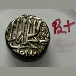 Mughal Akbar Half Rupee Silver Coin Rare
