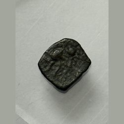 Alternative view of Ancient Elephant Coin With Monkey weight .810 mg