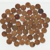 20 Coins Set of One Anna Copper-Nickel Coins of King George VI British India Coinage