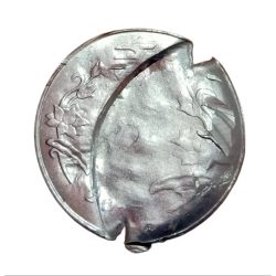 2 Rupees Fss 2017 BROAD STRUCK Major STRUCK THROUGH & DOUBLE STRIKES Errors **RARE** High Grade.