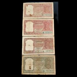 2 Rs Fafra HALF TIGER🐯 Issue Different Signatures and Types SET 4 Notes **V. RARE** Used Conditions