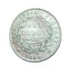 British India Silver Rupee EAST INDIA COMPANY 1840 Victoria DIVIDED LEGEND **V. SCARE** High Grade
