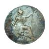 GREAT BRITAIN Copper HALF PENNY Year 1914 King GEORGE-V **V. SCARE** Collectable Grade.