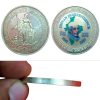 BRITAIN Silver TRADE DOLLAR TOKEN Special LIMITED Edition 50th INDEPENDENCE DAY "NEHRU" UNC Grade.