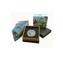 Alternative view of Panchatantra Colour Souvenir Coin On The Monkey And The Crocodile Box Packing