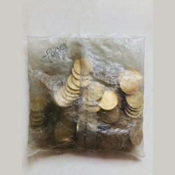 Rs 5 Rabindranath Tagore RBI Commemorative 100 coin Pouch Mumbai Mint