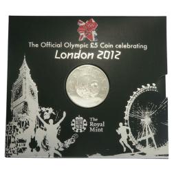 England 2012 Olympic £ 5 Coin Celebrating London 2012 Proof The Royal Mint ishu set