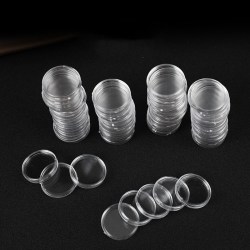 Alternative view of Coin Capsules circular 25mm