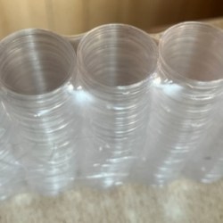 Coin Capsules circular 25mm