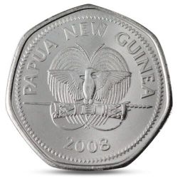 Alternative view of PAPUA NEW GUINEA, 2008, 50 TOEA, 35TH BANK ANNIVERSARY, Colour, KM# 54, UNC CONDITION.