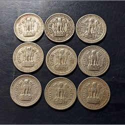 Alternative view of India Rupaye ka aadha bhag Denomination 50paisa 1960-1971 mix lot Same and similar set are available