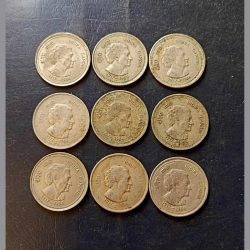 Indian 50 paise Symbol of Indira Gandhi Same and similar set are available