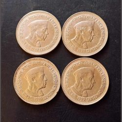 First prime minister of Jawaharlal Nehru Denomination 5₹ Portrait Jawaharlal Nehru