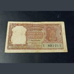 Alternative view of Rare Rare Reserve Bank of India ₹2 note with lion on backside Governor:H V R Iyengar CONDITION AS PE