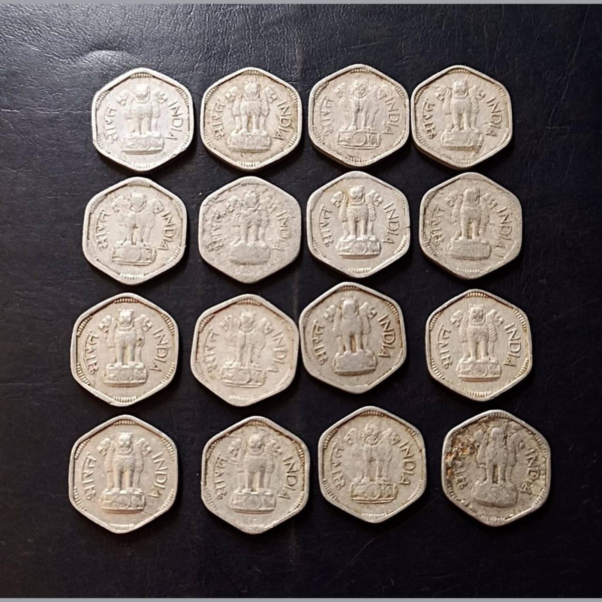 India Denomination 3 paise Metal aluminium Same and similar piece available