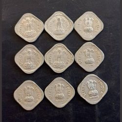 India Satyamev Jayate Denomination 5 paise Metal aluminium Same and similar piece available