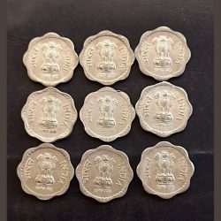 India Satyamev Jayate Denomination 10 paise Metal aluminium Same and similar piece available
