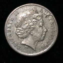 Australia 2 Dollars 2005 - Elizabeth II 4th Portrait lowest price coin #D-72