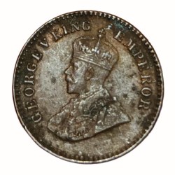 Alternative view of British India 1/12 ANNA Year 1926 King GEORGE-V in High Collectable Grade.