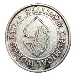 SHALIMAR CHEMICAL WORKS LTD. Silver Token CHEF SPICES Limited Edition Private Token