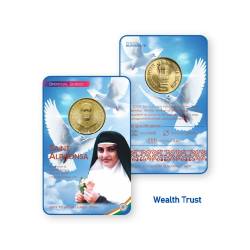 Rs 5 India Government Issue Blister Pack Saint Alphonso Unique and Rare