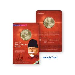 Rs 5 India Government Issue Blister Pack Abdul Kalam Azad Unique and Rare